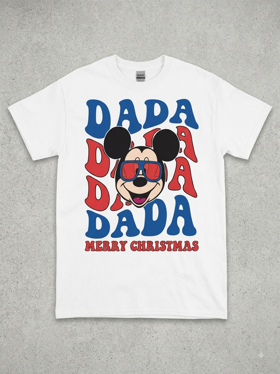 Christmas Hand Made Custom Painted T shirts - Image 3
